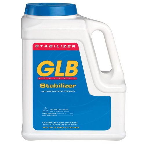 GLB 71268A Chlorine Stabilizer (Cyanuric Acid), 10 lbs.