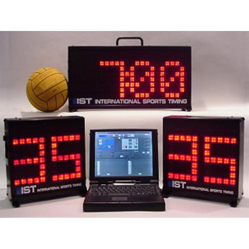 IST Water Polo Clock, Poloware + 2 Shot Clocks only