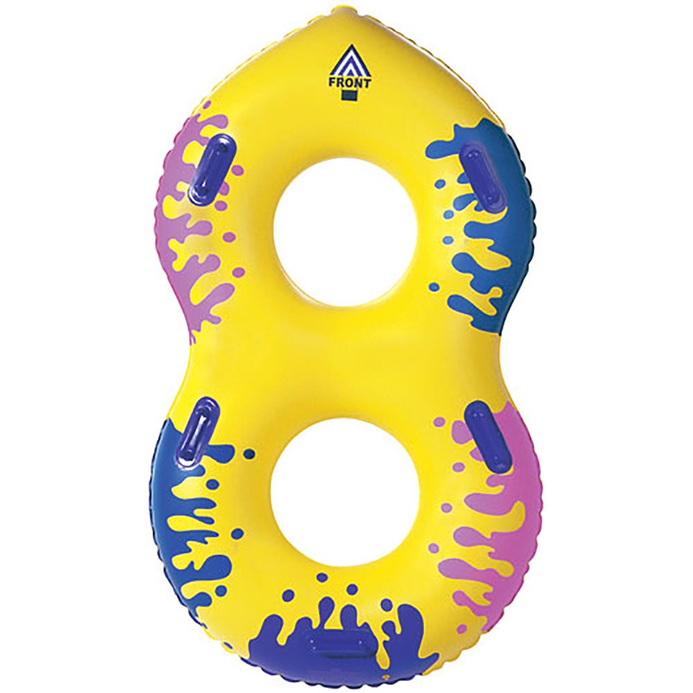 Zebec 3Color Print Waterpark Tube Double, 48 inch