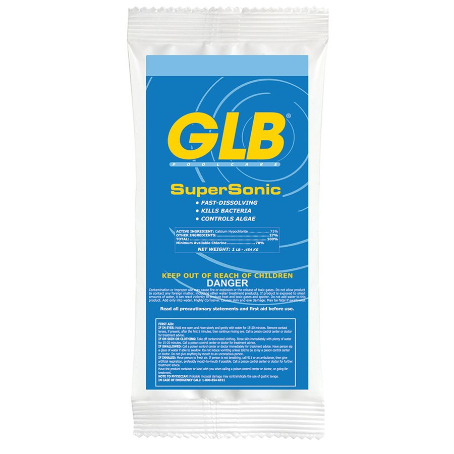 GLB 71440A Supersonic 73% Cal Hypo Shock, 25 lb.