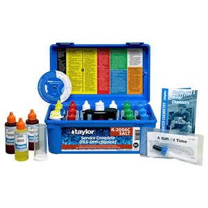 Taylor Complete FAS-DPD Test Kit, Chlorine plus Salt Test K-2006-SALT Reagents & Parts