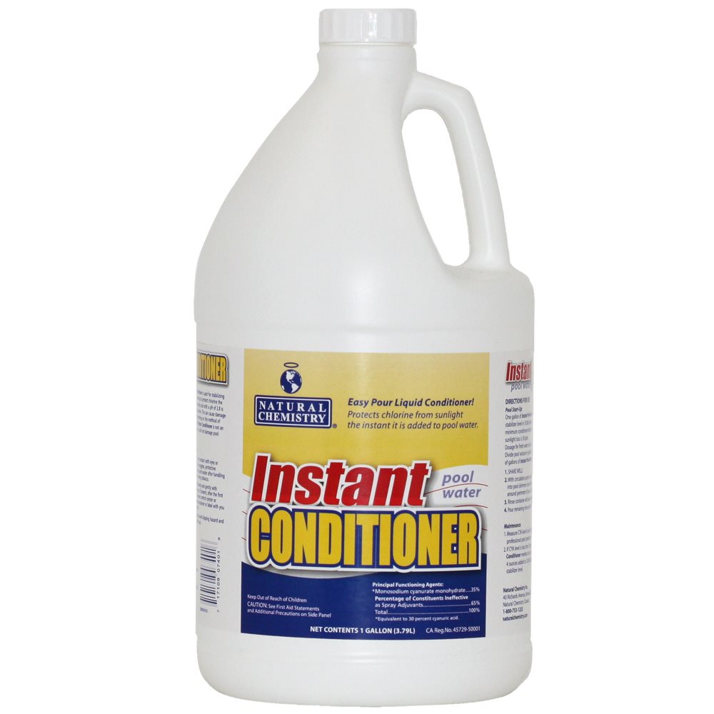Natural Chemistry Instant Pool Water Conditioner, Gallon