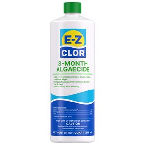 E-Z Clor 3-Month Algaecide, Quart 