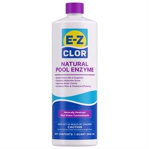 E-Z Clor Natural Pool Enzyme, Quart