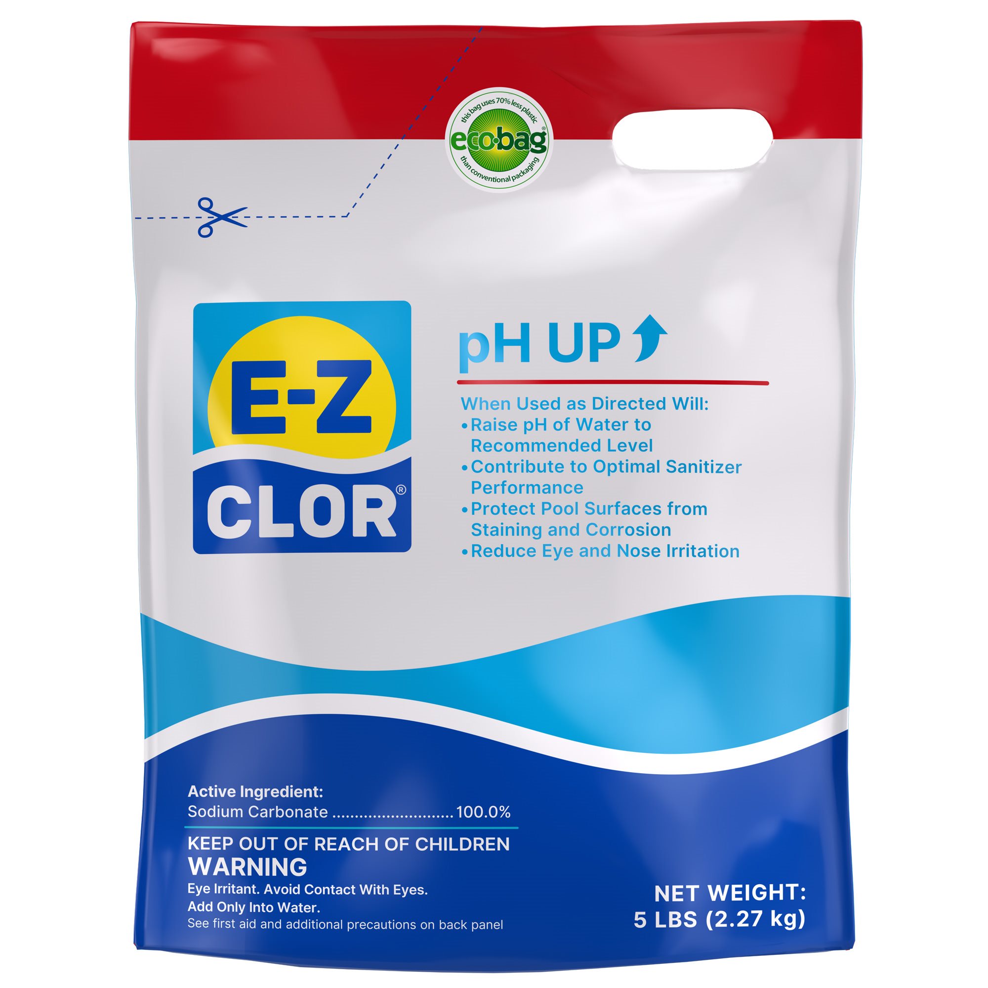 yk⭐︎ph E-Z Clor pH Up, 5 lb.