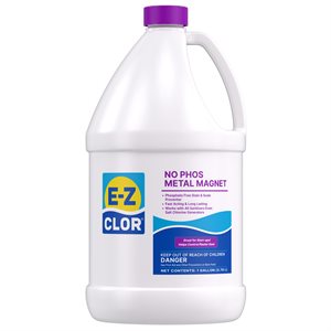 E-Z Clor No Phos Metal Magnet, Gallon
