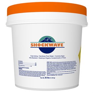 Shockwave Granular Calcium Hypochlorite, 25 lb.