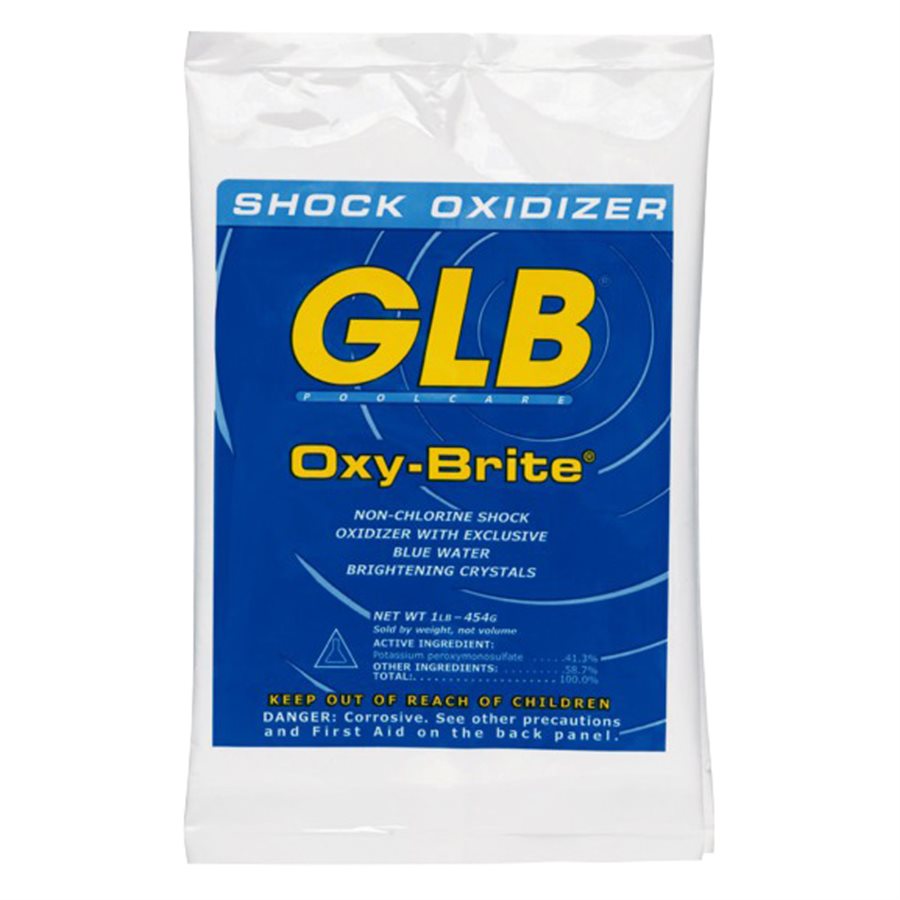 GLB 71414A OxyBrite NonChlorine Shock, 1 lb.