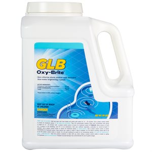 GLB 71420A Oxy-Brite Non-Chlorine Shock, 20 lb., Case of 2