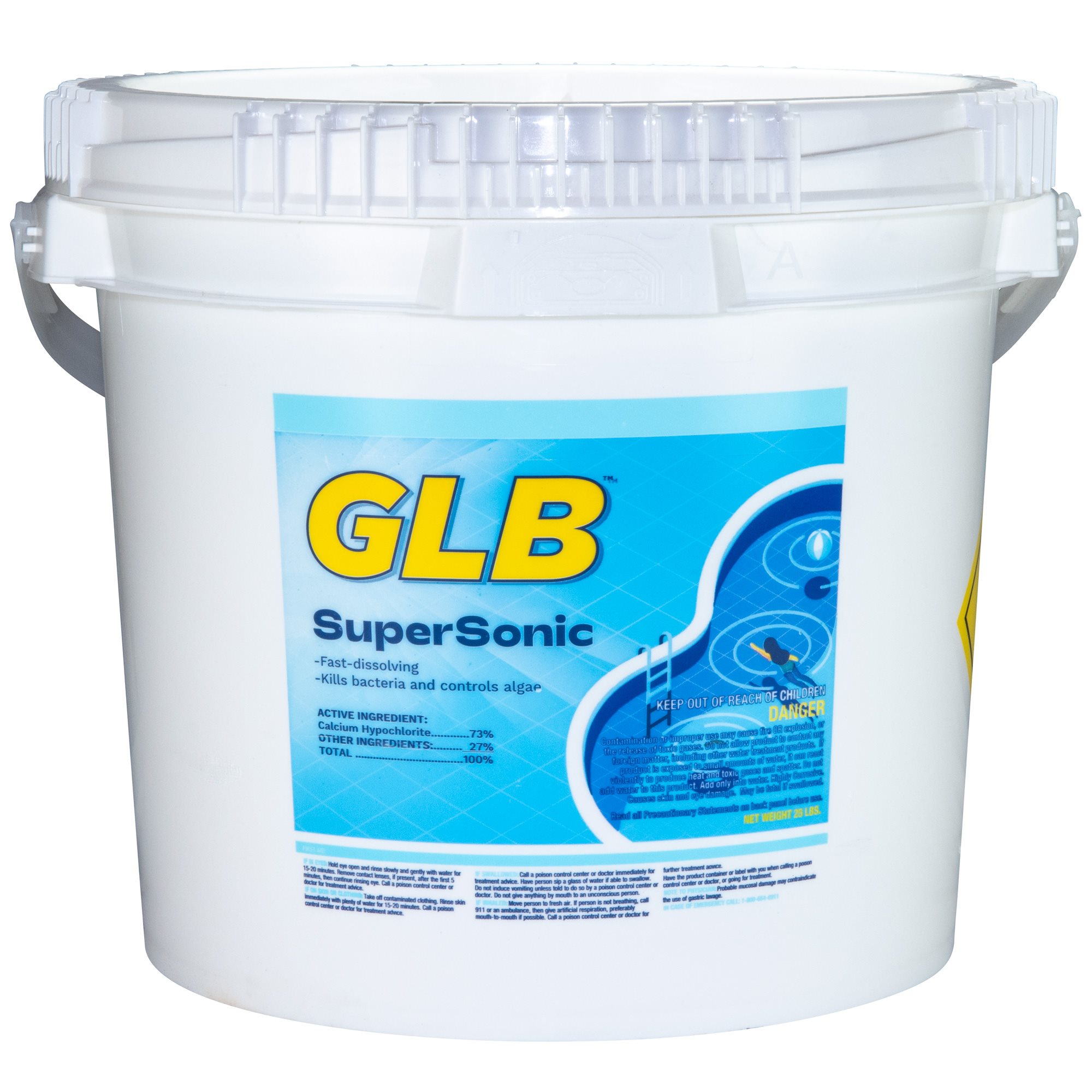 GLB 71440A Supersonic 73% Cal Hypo Shock, 25 lb.