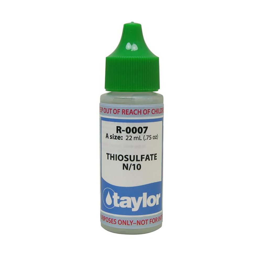 Taylor Reagent .75 oz., R-0007-A (Thiosulfate N / 10)