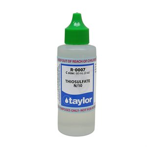 Taylor Reagent 2 oz., R-0007-C (Thiosulfate N / 10)