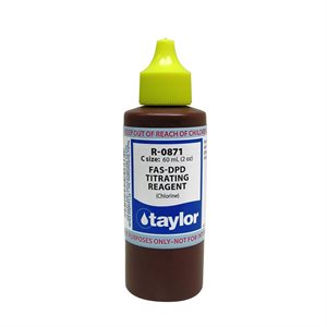 Taylor Reagent 2 oz., R-0871-C (FAS-DPD Chlorine), Exp. 9 / 25