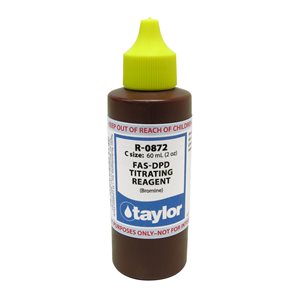 Taylor Reagent 2 oz., R-0872-C (FAS-DPD Bromine), CLEARANCE Exp 5 / 25