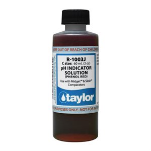 Taylor Reagent 2 oz., R-1003J-C (Phenol Red) CLEARANCE Exp. 2 / 2025