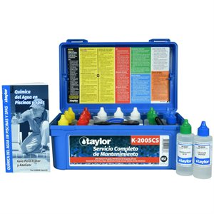Taylor Service Complete Test Kit, High Range, Spanish K-2005CS