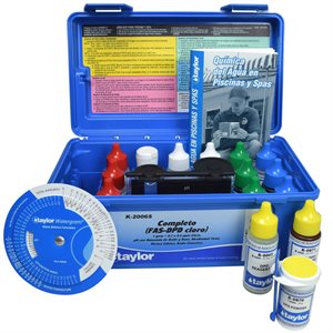 Taylor Complete FAS-DPD Test Kit, Spanish - Chlorine K-2006