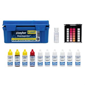 Taylor Pool Inspector DPD Test Kit, with .75 oz Reagents K-2007