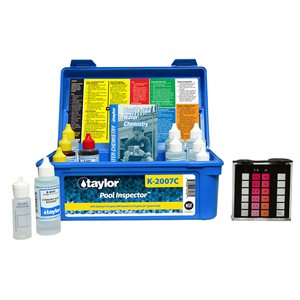 Taylor Pool Inspector DPD Test Kit, with 2 oz Reagents K-2007C