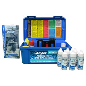Taylor Pool Inspector FAS-DPD Test Kit, with .75 oz Reagents K-2009