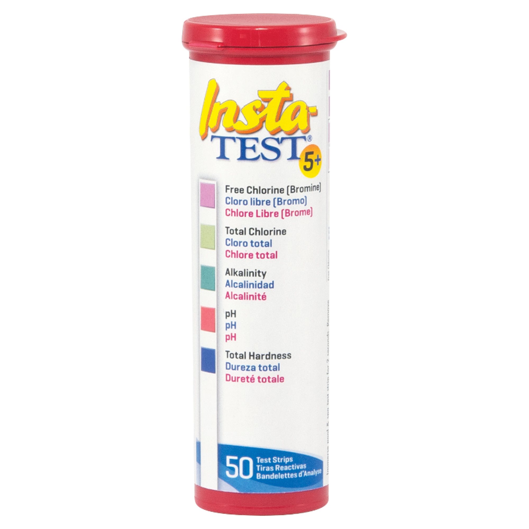 LaMotte Insta-Test Strips 5-Way, Bottle of 50