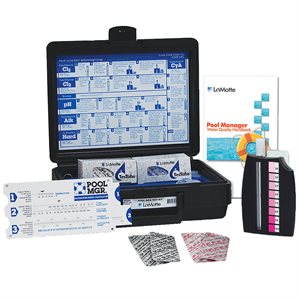 Lamotte 3368-NJ Pool Manager Test Kit, Chlorine 0.5 to 10.0