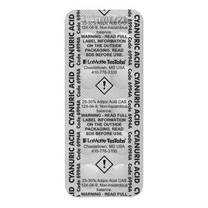 LaMotte TesTabs (100) for Pool Manager, Cyanuric Acid (6994A)