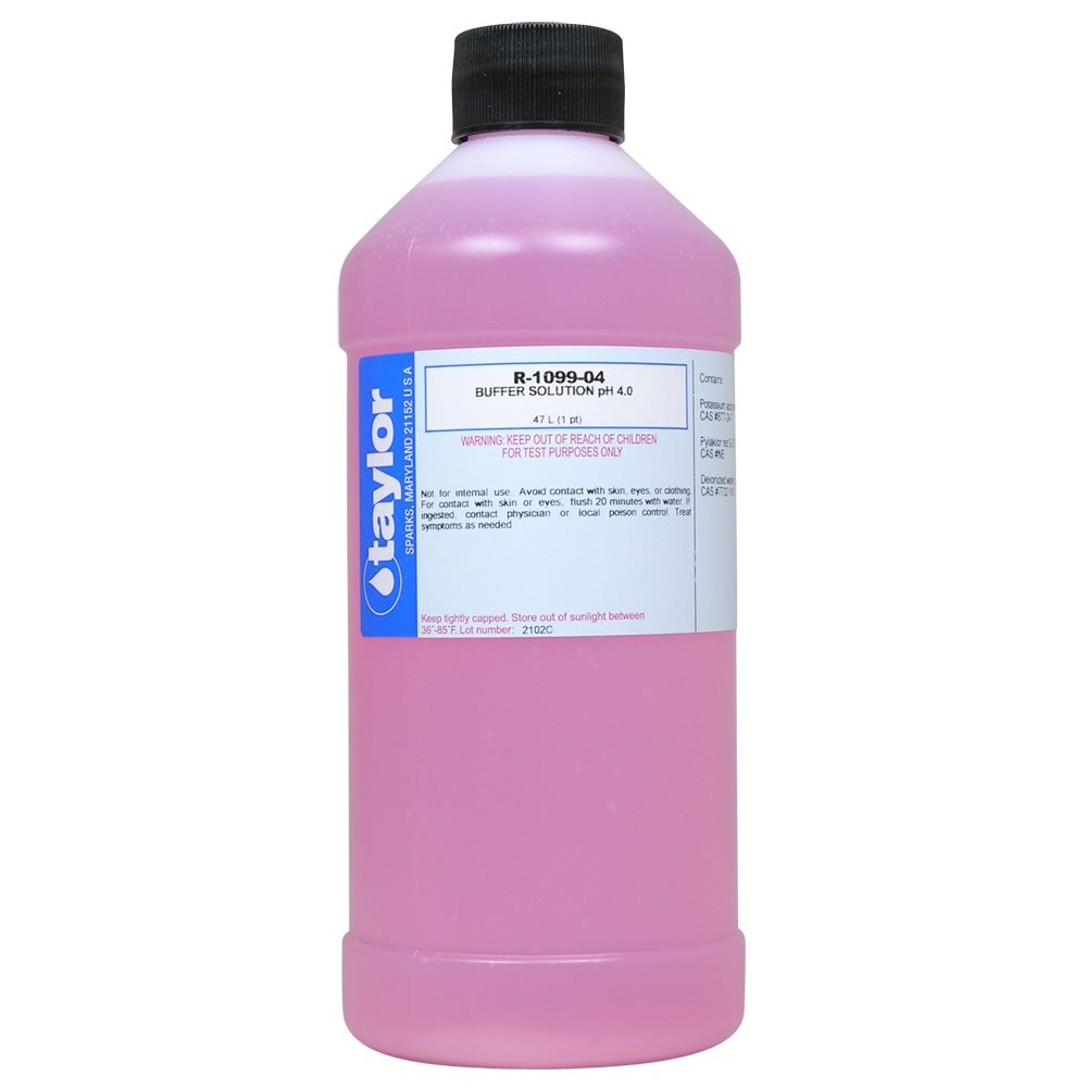 R-1099-04 Buffer Solution pH 4.0, 16 oz.