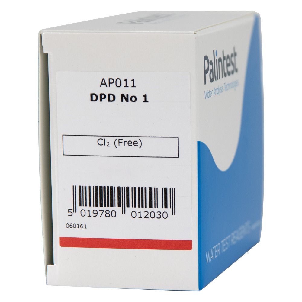 Palintest AP011 Free Chlorine / Bromine Reagent (DPD1), 250 tablets