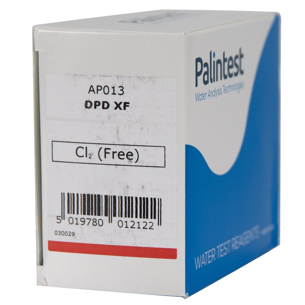 Palintest PM013 Free Chlorine / Bromine Reagent (DPD 1), Extended Range