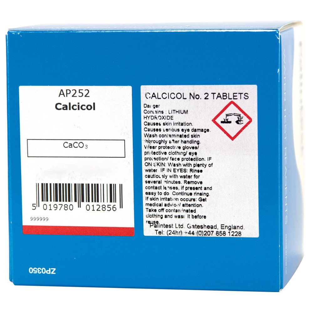 Palintest AP252 Calcium Hardness Reagent, 250 tests