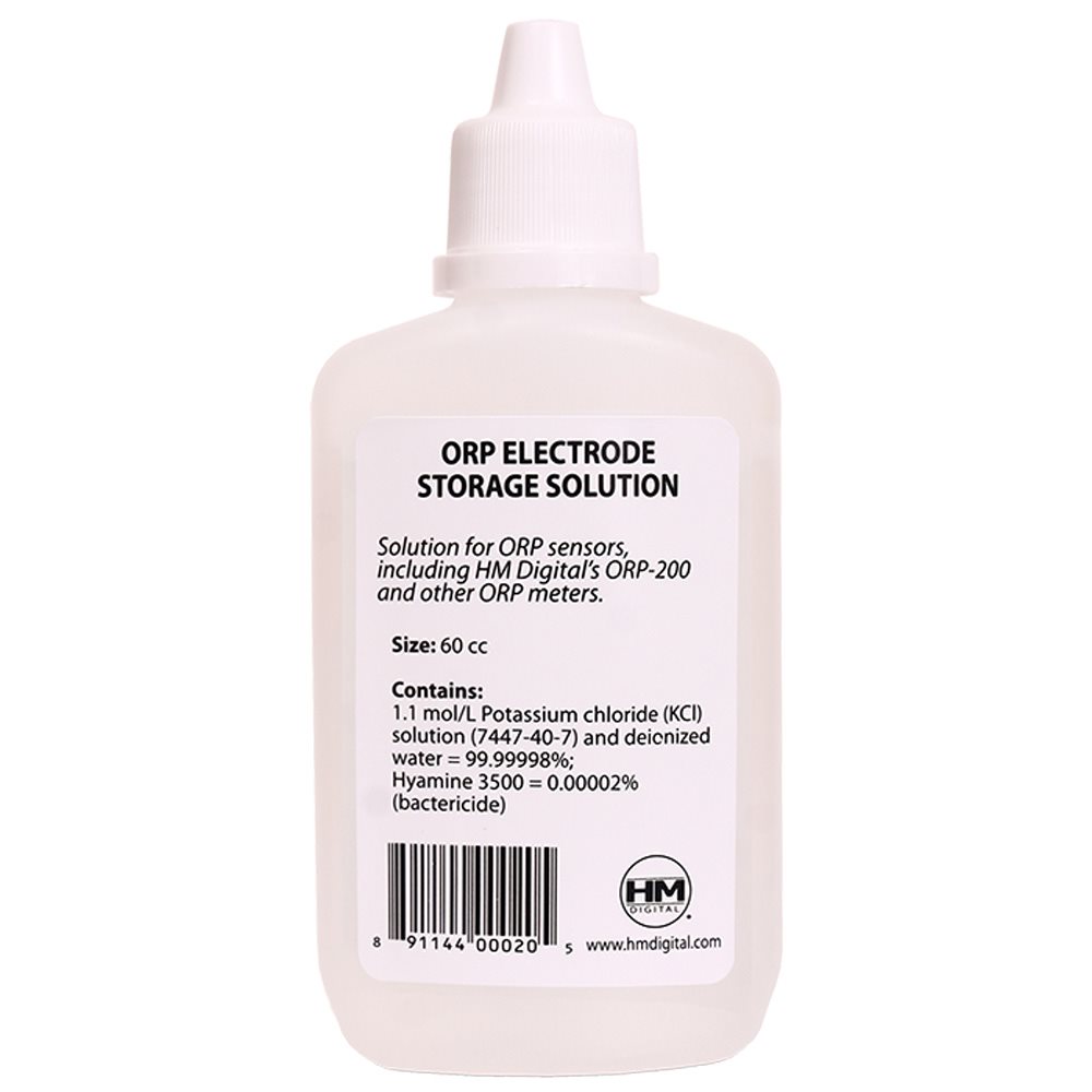 ORP Electrode Storage Solution, 60 cc