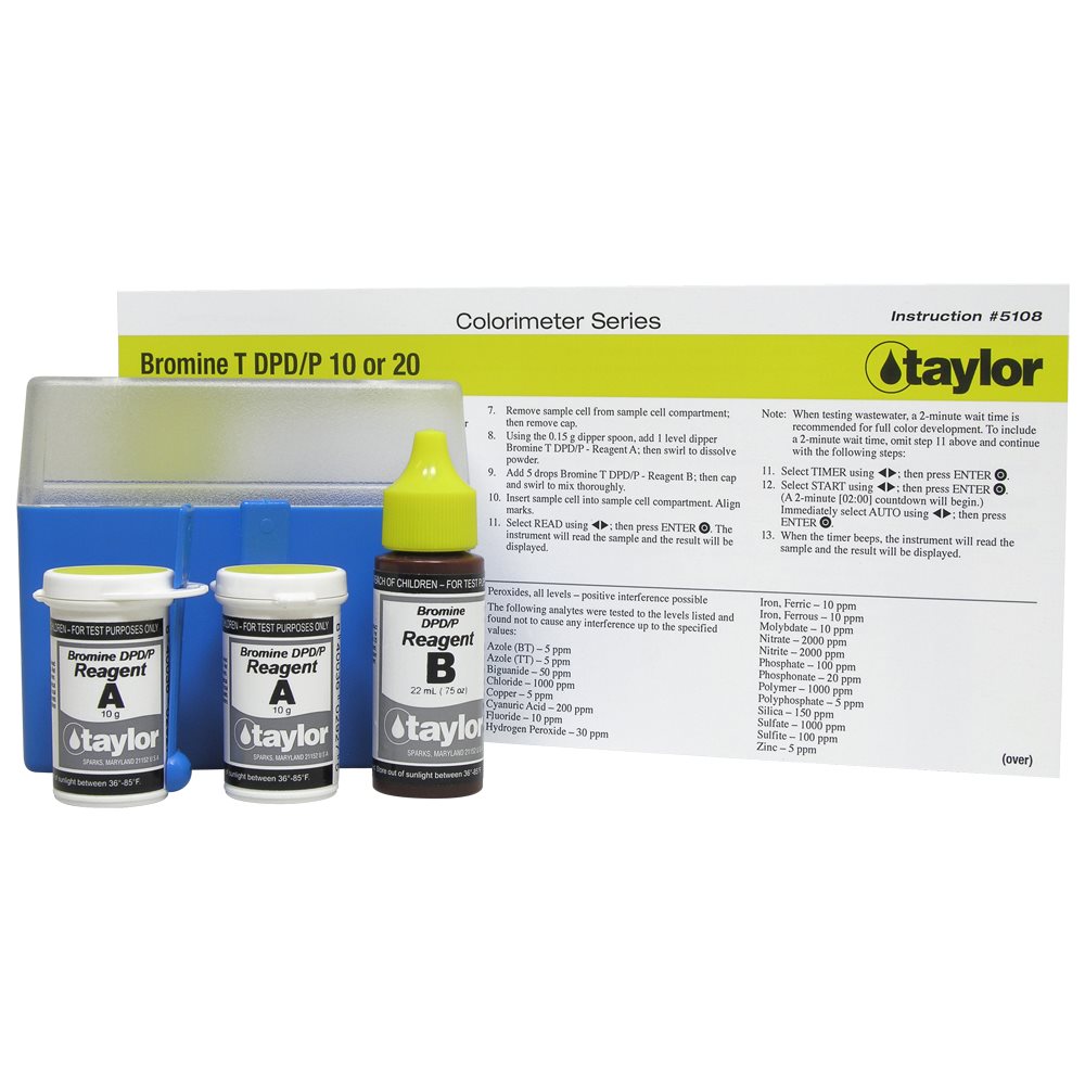 Reagent Pack for Taylor TTi 2000, DPD Bromine (Total)