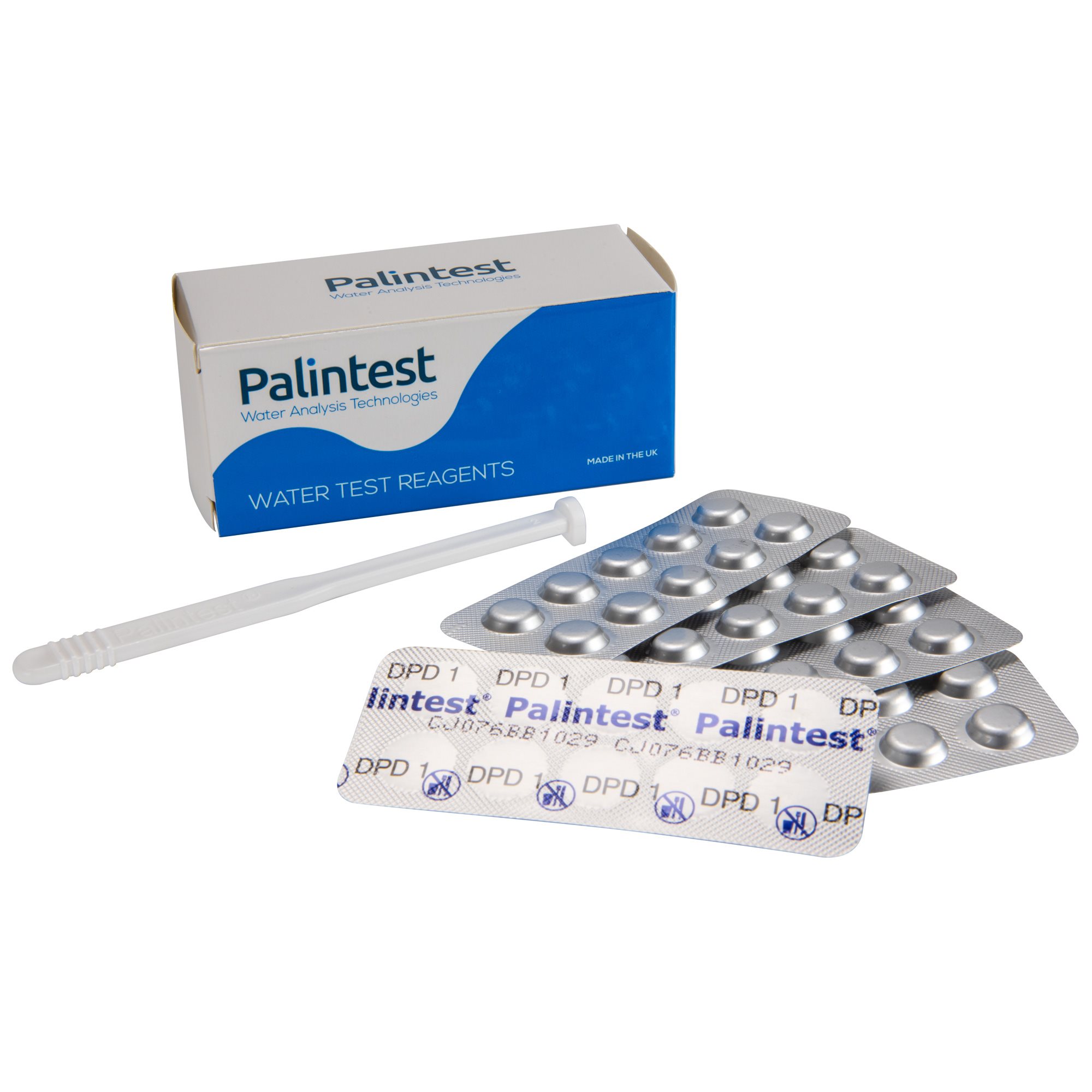 Palintest PM013 Free Chlorine / Bromine Reagent (DPD 1), Extended Range ...