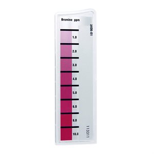 LaMotte Test Kit Parts, 3406-01 Octa-Slide Bar, Bromine 1.0 to 10.0 (for use with 1101 viewer only)