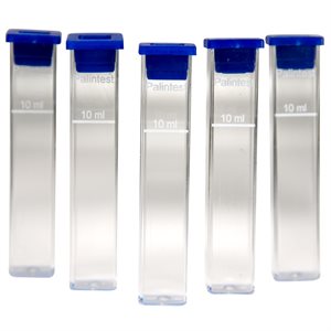 Plastic Test Tubes for Pooltest 9 / 25, Pack of 5