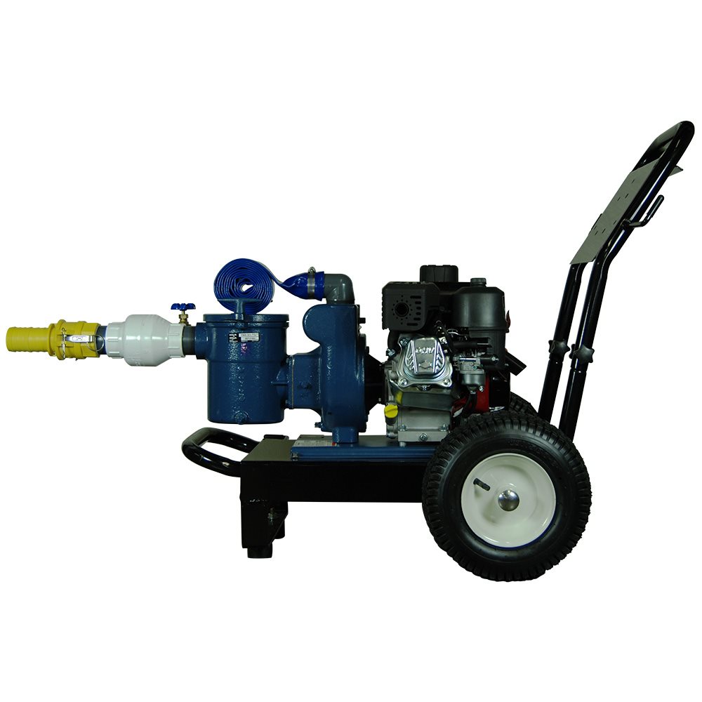Gas Powered Vacuum Pump Cart