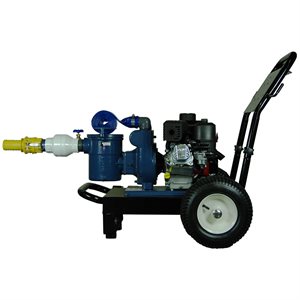 Gas Powered Vacuum Pump Cart