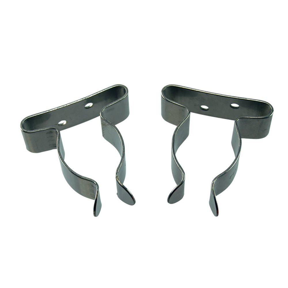 Spring Type Pole Clamp, Stainless Steel, Pair