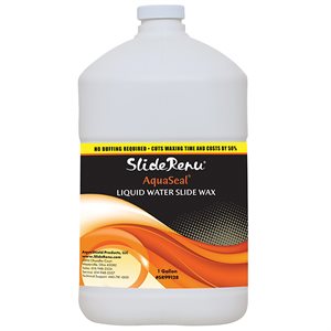SlideRenu AquaSeal Liquid Water Slide Wax, Gallon