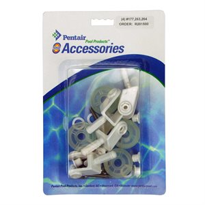 Pentair Rainbow Swivel Wheel Flex Vac Parts, R201500 Replacements kit for #250 vacuum head