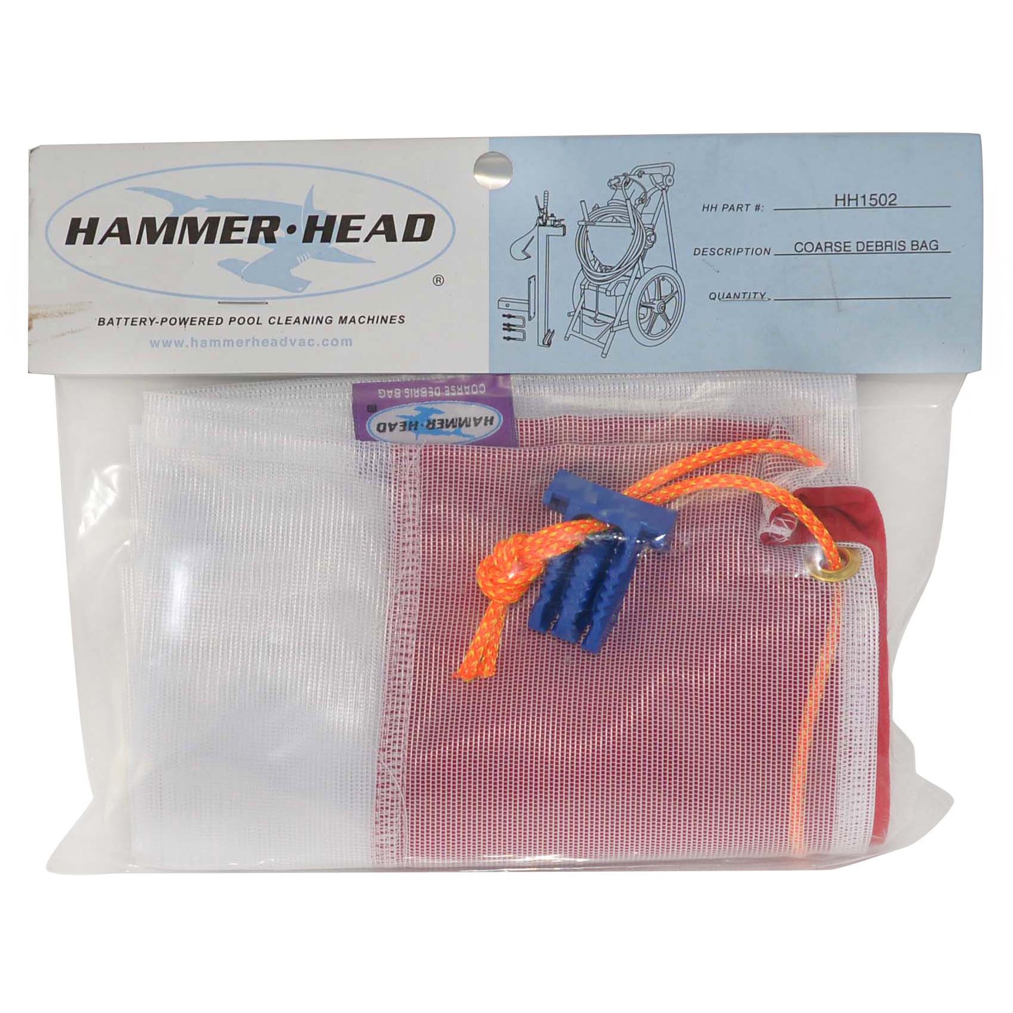 Hammer-Head HH1502 Debris Bag, Coarse Mesh, Regular