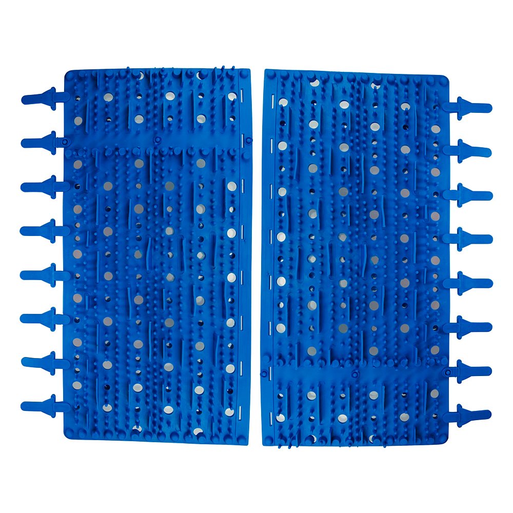 Aqua Products Parts 3002BM Rubber Brushes, Blue, 15 in., Pair
