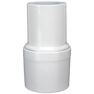 Threaded Vacuum Hose Cuff, Swivel, 1.5 in.