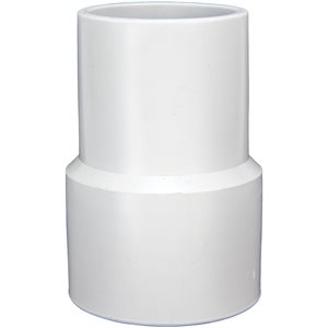 Threaded Vacuum Hose Cuff, Non-Swivel, 2 in.