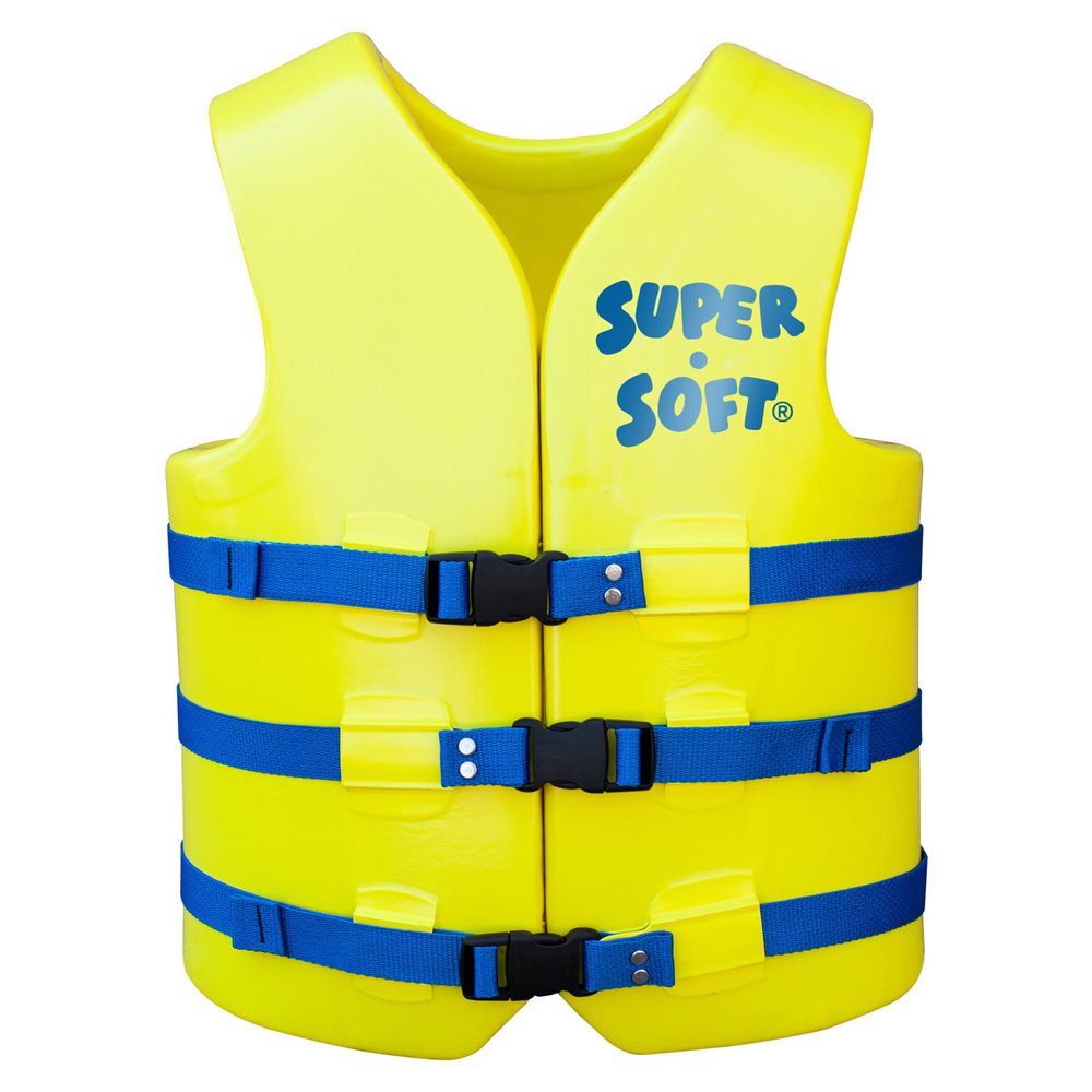 Super Soft Safety Vest, Yellow, Adult Extra Small