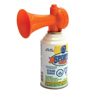 Fox 40 Ecoblast Air Horn With Mini Pump - 130dB Loud Safety Horn, Rechargeable, For Boats & Outdoor Use
