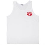 Lifeguard Tank Top, White, X-Large