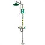 Shower & Eyewash Station, Stainless Steel