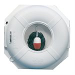 Life Ring Cabinet Combo 24", White